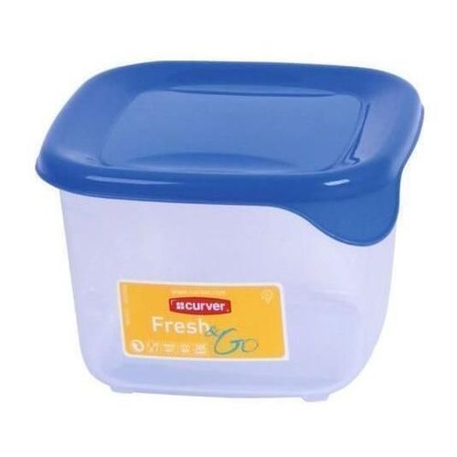 cumpără Container alimentare Curver 182271 Fresh&Go patrat 1,2l albastru în Chișinău 