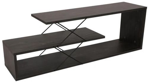 купить Тумба напольная для TV Trendy Zigzag, Maro inchis 120x40x30cm в Кишинёве 