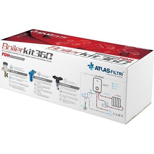 купить Фильтр проточный для воды ATLAS Filtri Boiler Kit 360 - FDH (FDM1P+Dosaplus3+Hydropul) в Кишинёве 