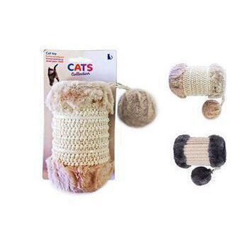 купить Товар для животных Promstore 44968 Игрушка для кошек Cats Бочонок с мячом 11X6сm в Кишинёве 