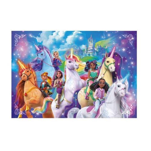 купить Пазл Clementoni Puzzle 180 SUPER Unicorn Academy 2025 (29802) в Кишинёве 