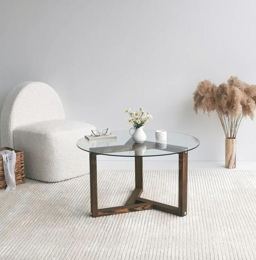 cumpără Măsuţă cafea Trendy Miro, Nuc 75x40x75cm în Chișinău 