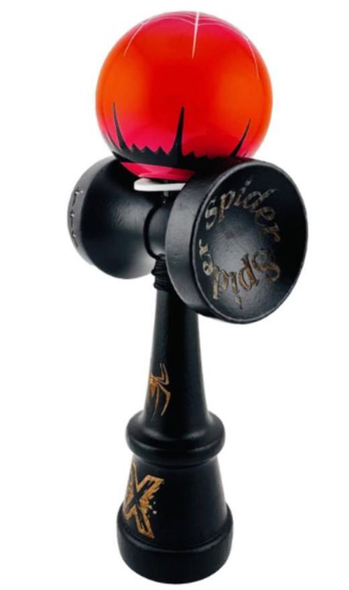 купить Активная игра Essa 165440 Kendama Super Sticky X Original, 7.5x6x18cm, Păianjen negru-roșu в Кишинёве 