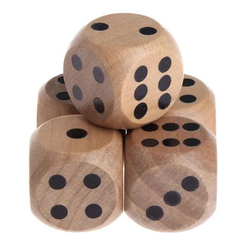 cumpără Jucărie miscellaneous 10786 Zaruri din lemn 58725 în Chișinău 