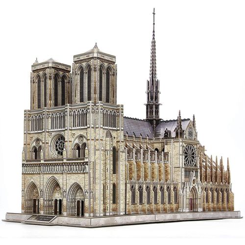 купить Конструктор Cubik Fun MC260h 3D Puzzle Notre Dame de Paris в Кишинёве 