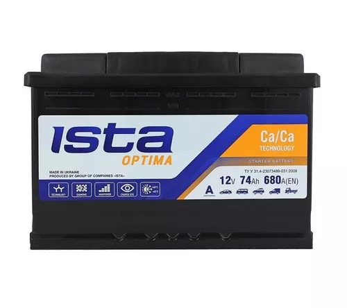 cumpără Acumulator auto Ista Optima 74AH A680 (276*175*190) în Chișinău 
