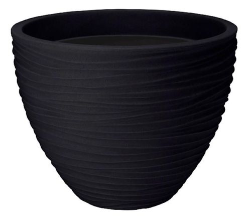 cumpără Ghiveci pentru flori ProGarden 57454 Con, D40cm, H31cm, plastic, antracit în Chișinău 