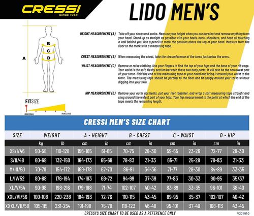 cumpără Accesoriu pentru înot Cressi-Sub Lido Shorty Wetsuit 2mm Black/Blue 3xl/7 (Lv455007) în Chișinău 