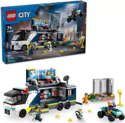 купить Конструктор Lego 60418 Police Mobile Crime Lab Truck в Кишинёве 