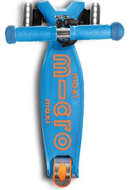 купить Самокат Micro MMD085 Maxi Deluxe LED Carribean Blue в Кишинёве 