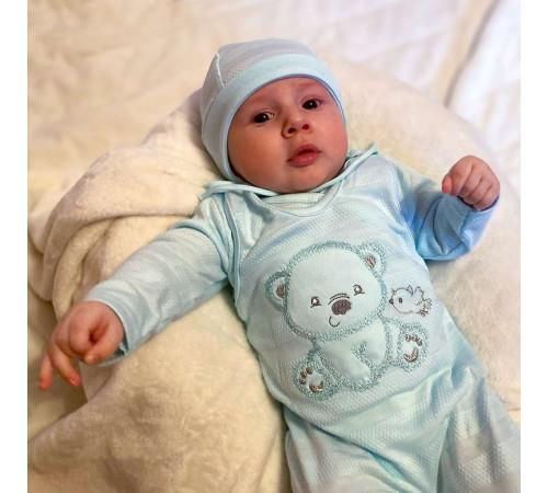 купить Детская одежда New Baby 41164 набор одежды для новорожденных 4 ед Sweet Bear blue в Кишинёве 