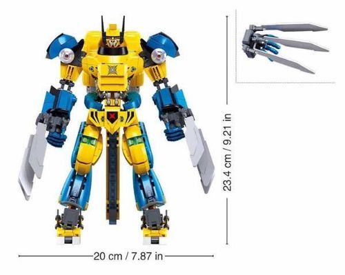 cumpără Set de construcție Sluban B1298 Robot - Vârcolac, 525 elem. în Chișinău 
