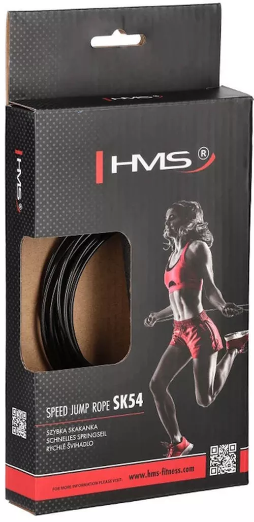 купить Скакалка HMS SK54 Abisal Speed Jump Rope (Silver) в Кишинёве 