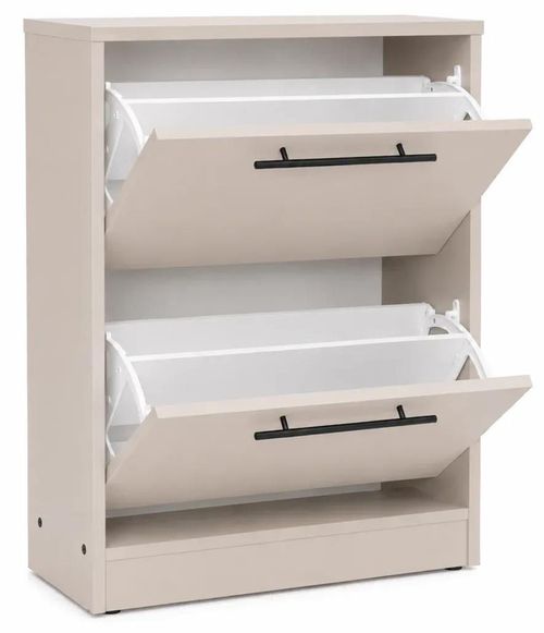 cumpără Raft pentru încălțăminte Mashtab 12439 Soria cu 2 sertare (640x290x830) Cashmere în Chișinău 