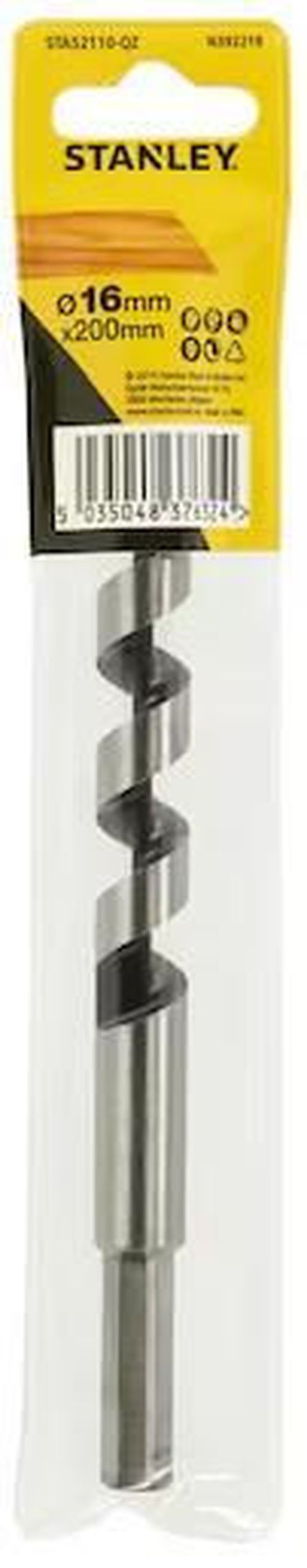 купить Сверло Stanley STA52110-QZ Сверло по дереву, 16x200 мм в Кишинёве 