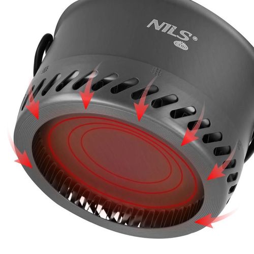 купить Посуда походная Nils NC4203 Oală de camping cu radiator de căldură 1000ml в Кишинёве 