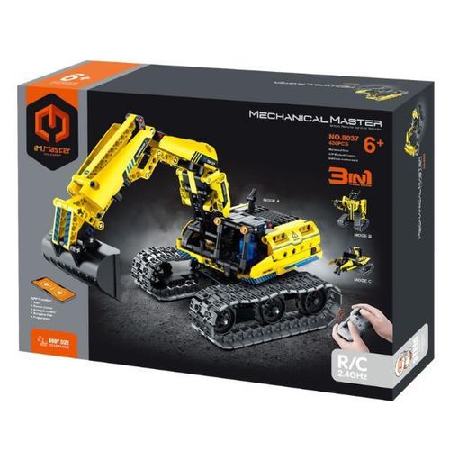 купить Конструктор iM.Master 8037 Excavator 3în1, Mechanical Master, cu T/C, 430pcs в Кишинёве 