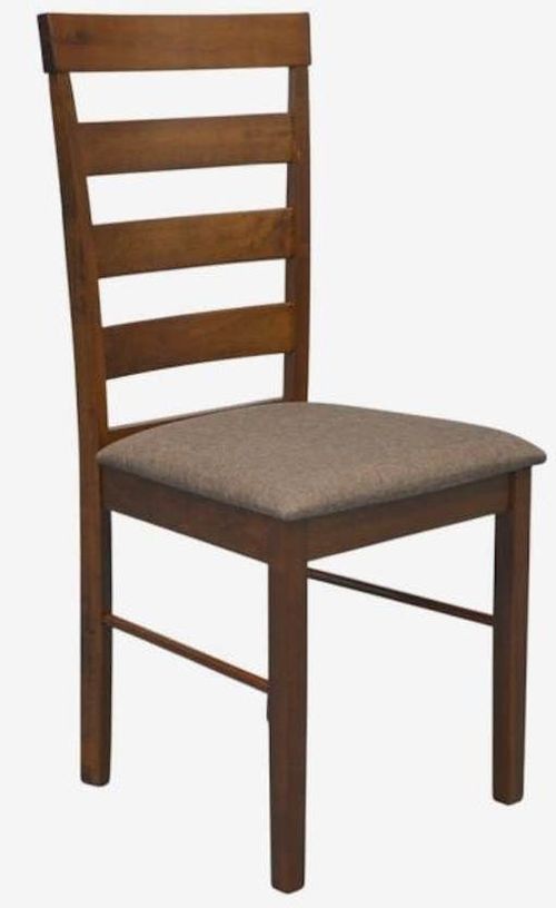 купить Комплект стол и стулья Evelin di Costacurta стол Gloria Burnish Oak + 4 стула Gloria Burnish Oak/Ekea12 Dark Brown в Кишинёве 