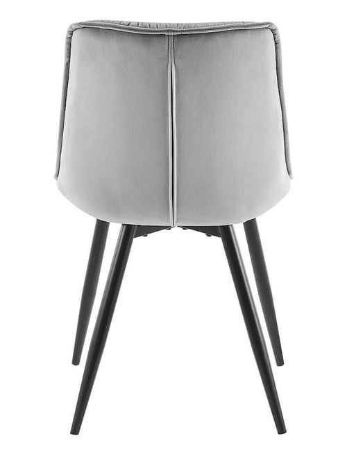 cumpără Scaun Signal Cherry II velvet szary bluvel 14 / met.czar în Chișinău 