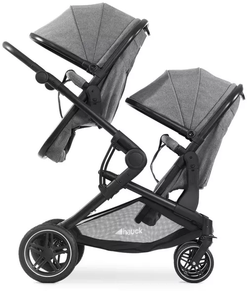 cumpără Сărucior pentru copii Hauck Atlantic Twin Melange Grey în Chișinău 