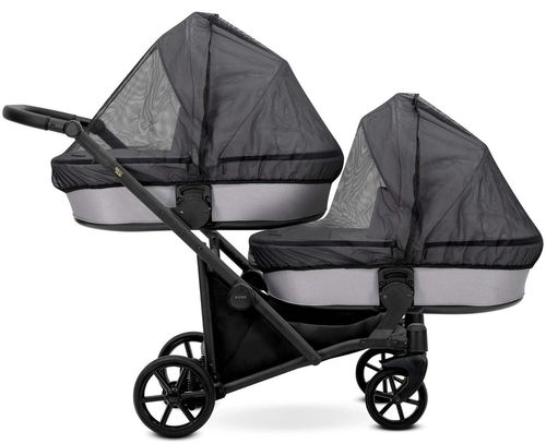 cumpără Сărucior pentru copii Kunert Carucior pentru gemeni Brav Duo BD-02 Graphite în Chișinău 