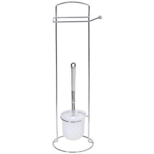 cumpără Accesoriu pentru WC Bisk 07558 Suport stationar perie wc (crom) cu un cuier în Chișinău 