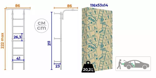 купить Шведская стенка Romana S9 (01.21.7.06.410.04.00-01) Black Matt шведская стенка в Кишинёве 