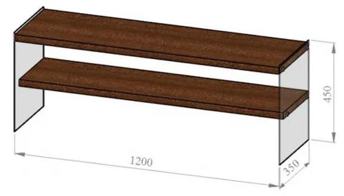 купить Тумба напольная для TV Trendy TV103 120x45x35cm в Кишинёве 