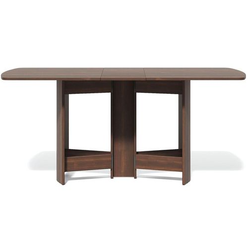 купить Стол Fabrik Home Стол-тумба закругленный орех каменный в Кишинёве 