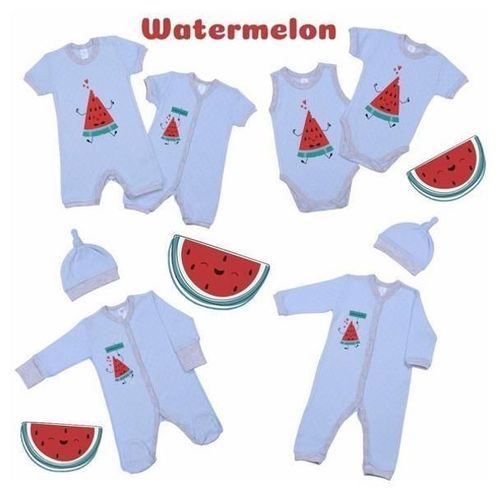 купить Детское постельное белье Veres 111.38-2.62 Песочник Watermelon (тр.рибана) р.62 в Кишинёве 