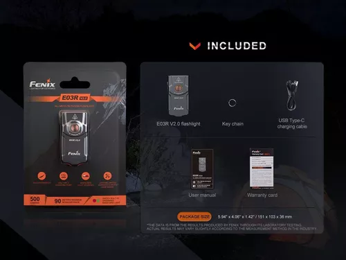 cumpără Lanternă Fenix E03R V2.0 LED Flashlight (Blue) în Chișinău 