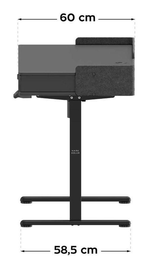 cumpără Masă de birou Mark Adler Leader 8.0 black în Chișinău 