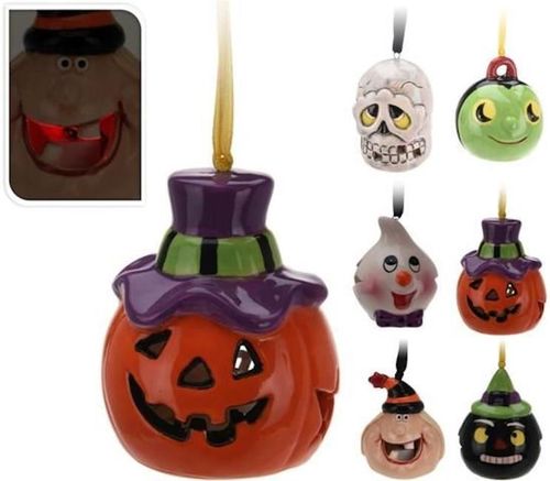 купить Декор Promstore 36344 Сувенир LED Halloween подвесной Тыква в шляпе в Кишинёве 