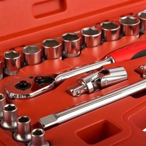 купить Набор головок, бит, насадок Jetech 016J024 Набор торцевых головок 1/2'' 8–32 мм, 24 предмета в Кишинёве 