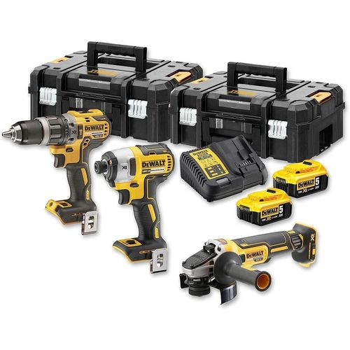 купить Набор электроинструментов DeWalt DCK384P2T (DCD796+DCG405+DCF887) в Кишинёве 