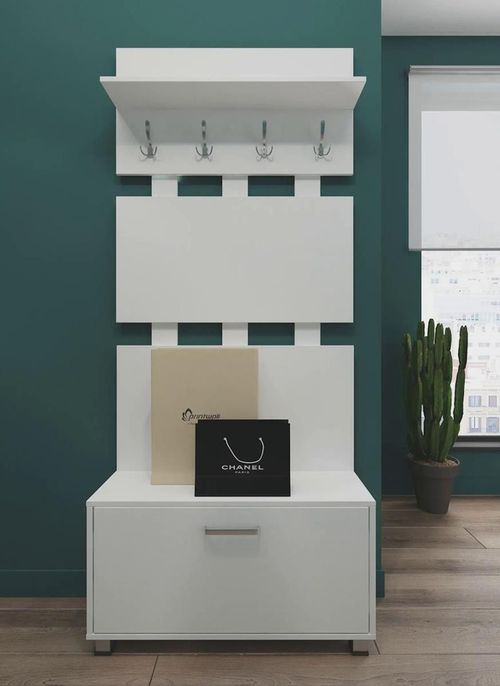 купить Мебель для прихожей Fabrik Home Mila 900 белый ясень в Кишинёве 