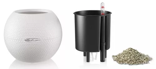 cumpără Ghiveci pentru flori Lechuza Puro Color 20, Sand Brown în Chișinău 