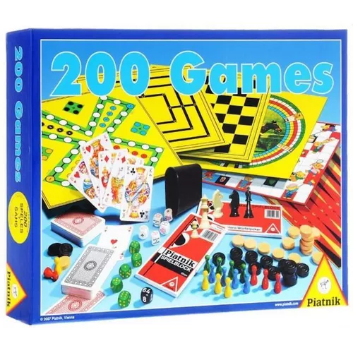 купить Настольная игра Piatnik 780233 Набор 200 игр в Кишинёве 