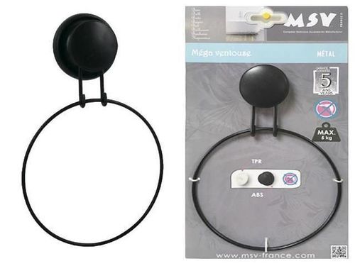 купить Аксессуар для ванной MSV 42103 Mega Держатель для полотенца кольцо Mega 26cm в Кишинёве 