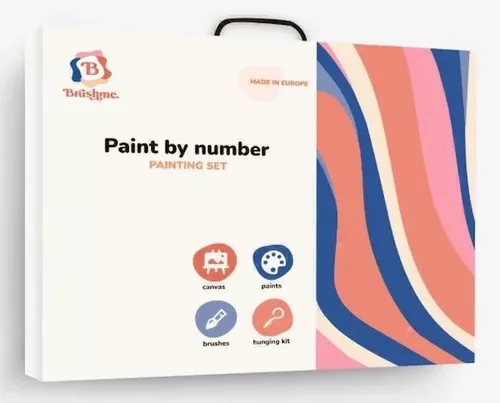 cumpără Tablou pe numere BrushMe BS8911 40х50 сm (în cutie) Pisica care aduce bani în Chișinău 