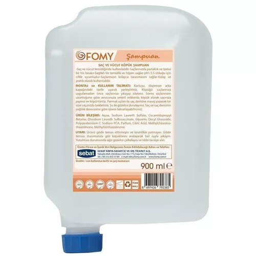 купить Прочие средства Fomy SAMPON SPUMA FOMY SHAMPOO HAIR&BODY (PAR SI CORP) 900 ML в Кишинёве 