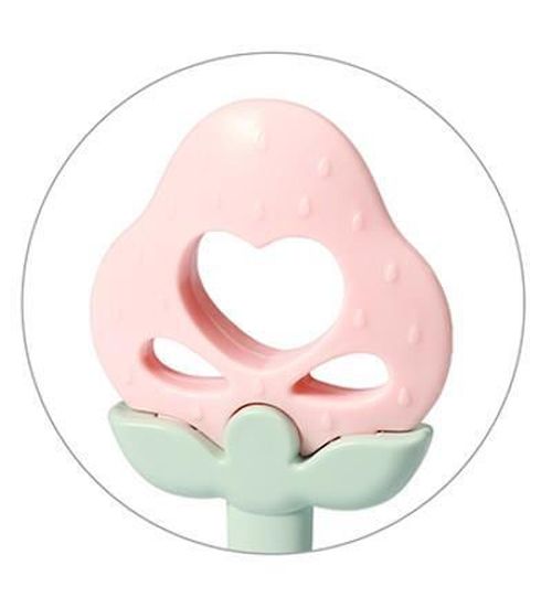 купить Игрушка-прорезыватель BabyOno 0499/03 Inele dentitie Strawberry в Кишинёве 