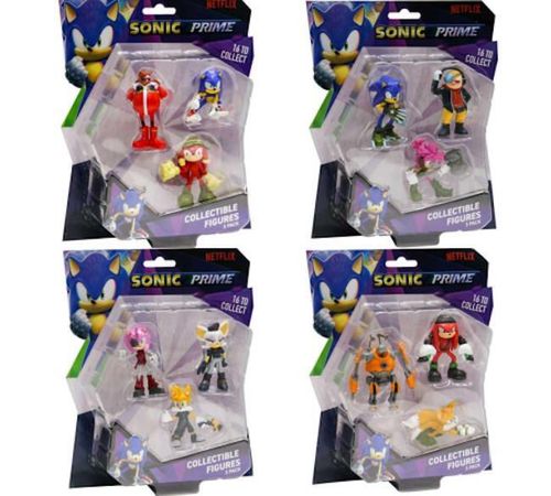 cumpără Jucărie miscellaneous SON2020 Sonic Prime, set 3 figurine (în asort.) în Chișinău 