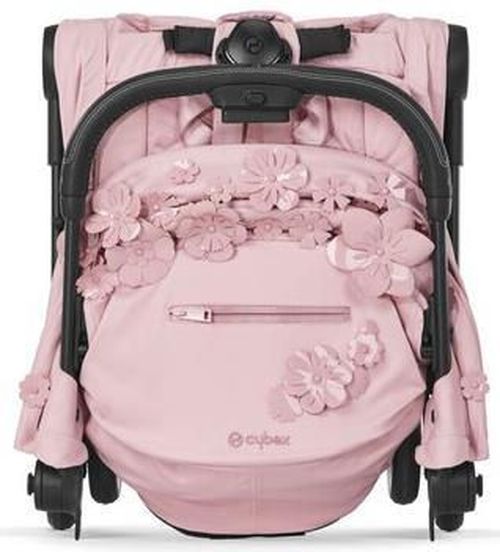 cumpără Сărucior pentru copii Cybex 522003131 Coya Matt Black FE Simply Flowers Pink în Chișinău 