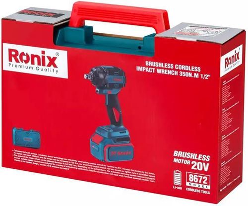 cumpără Șurubelnița Ronix 8672 20V Brushless Cordless Impact Wrench 1/2 inch-350N.m în Chișinău 
