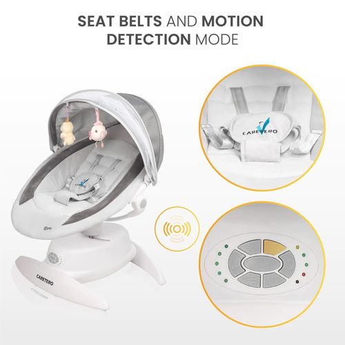 купить Детское кресло-качалка Caretero 8002 Opti Beige в Кишинёве 