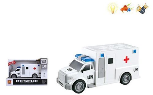 купить Машина Wenyi 200386983 Скорая помощь инерционная (WY670C) в Кишинёве 