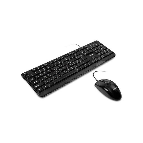 cumpără Tastatura+mouse SVEN KB-S330C, Keyboard + Mouse, Waterproof design, Classic fullsize layout, USB, Black (tastatura+mouse/клавиатура+мышь) în Chișinău 