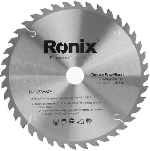 cumpără Disc de tăiere Ronix RH-5109 Pânză circulară lemn ATB 250x40T în Chișinău 