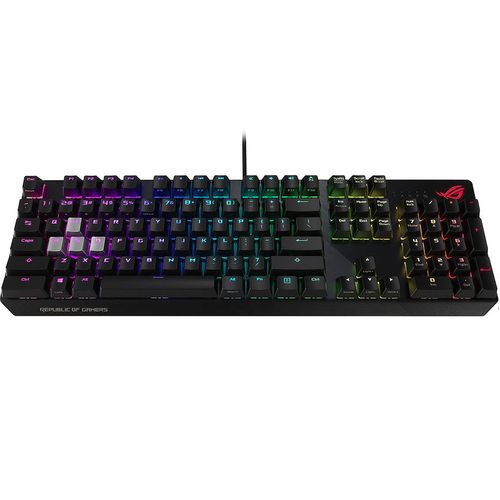 cumpără Tastatura ASUS ROG Strix Scope RX optical RGB gaming keyboard for FPS gamers, ROG RX Optical Mechanical Switches, Aura Sync RGB illumination, IP56 water and dust resistance, USB 2.0 passthrough, Alloy top plate, gamer (tastatura/клавиатура) BFR în Chișinău 